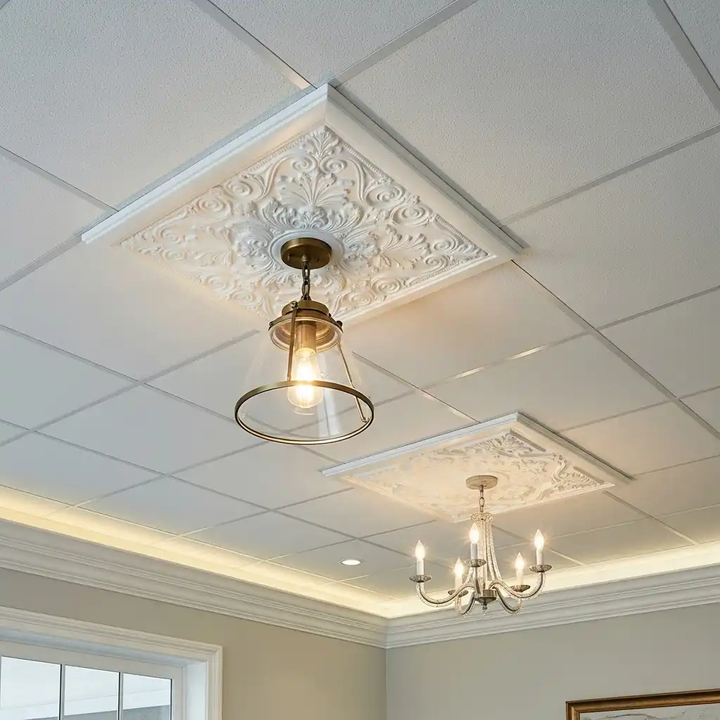 Stamped Ceiling Medallions