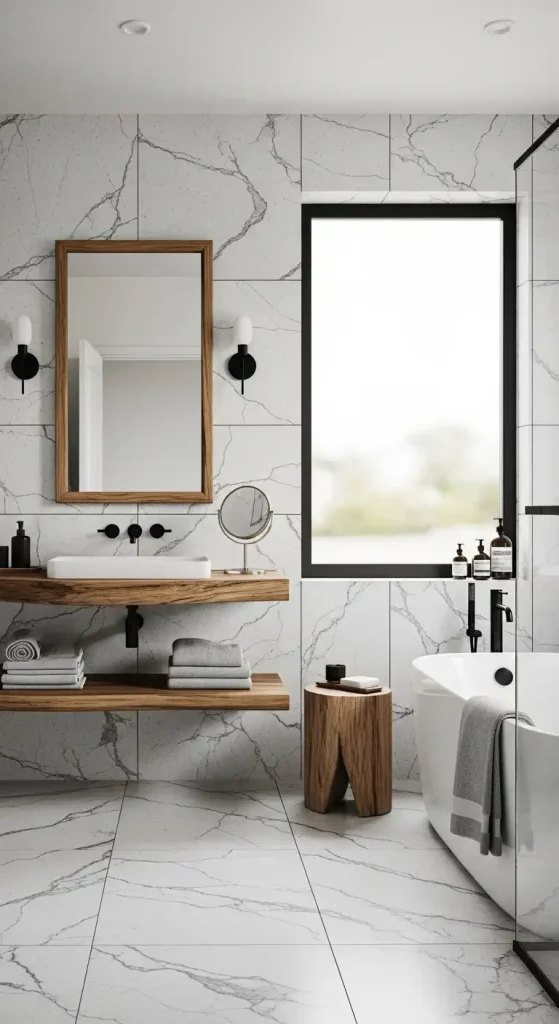 Introducing Warmth with Natural Wood Accents