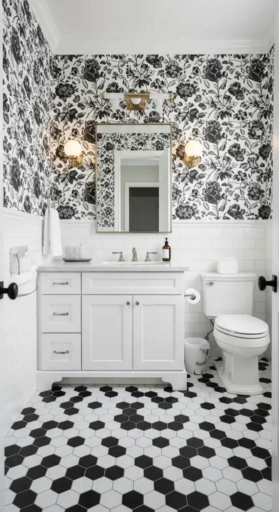 Unique Hexagonal Tile for Small Spaces