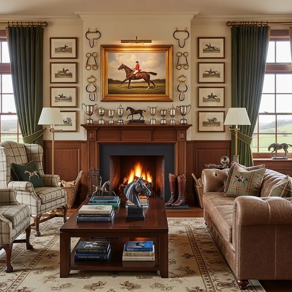 Equestrian decor accents