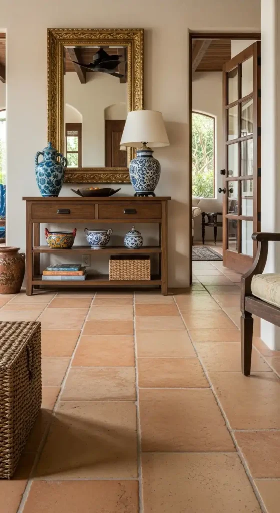 Saltillo Tile Floor