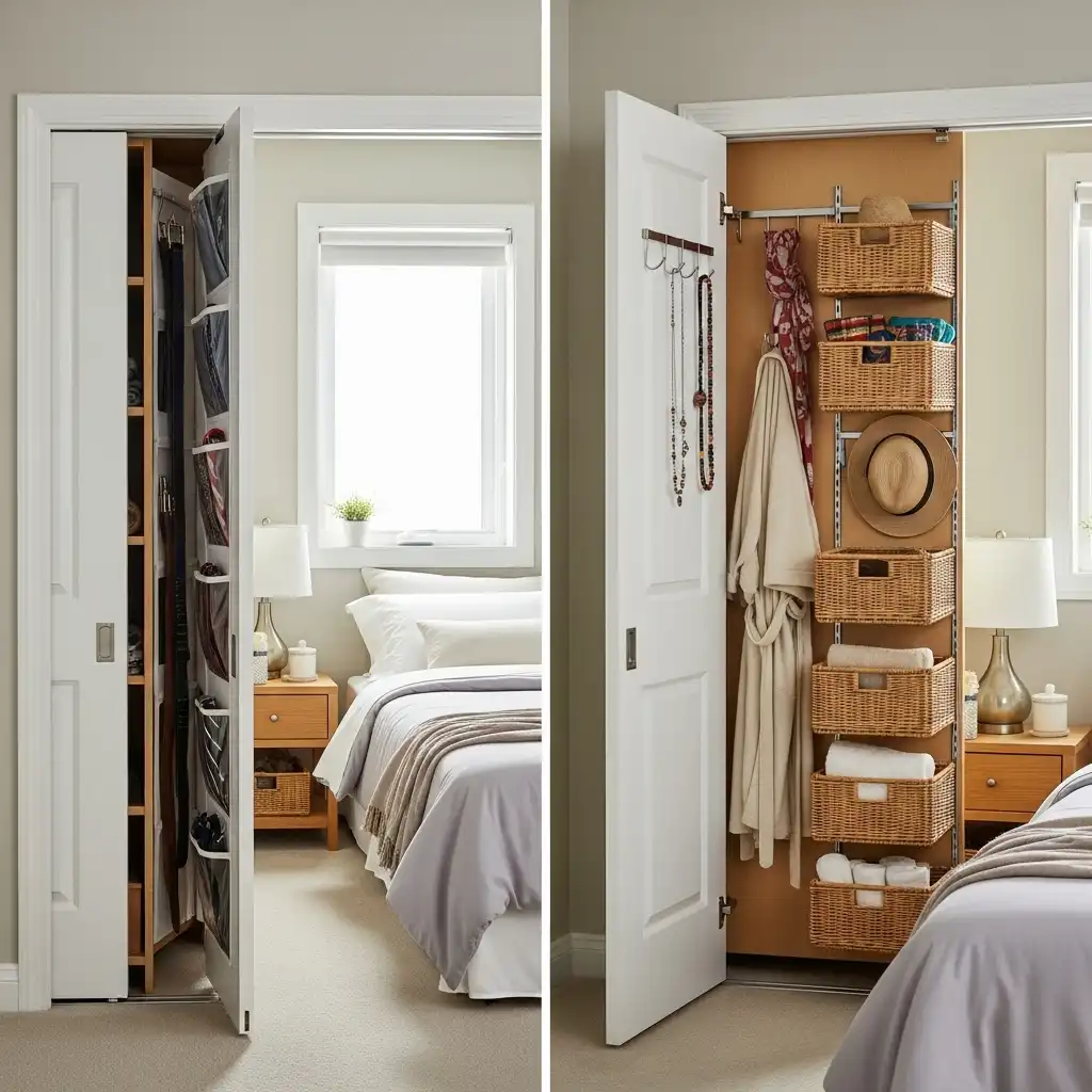 Closet Door Storage