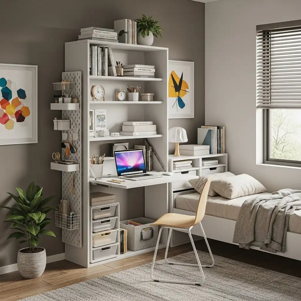 Wall-Mounted Desk