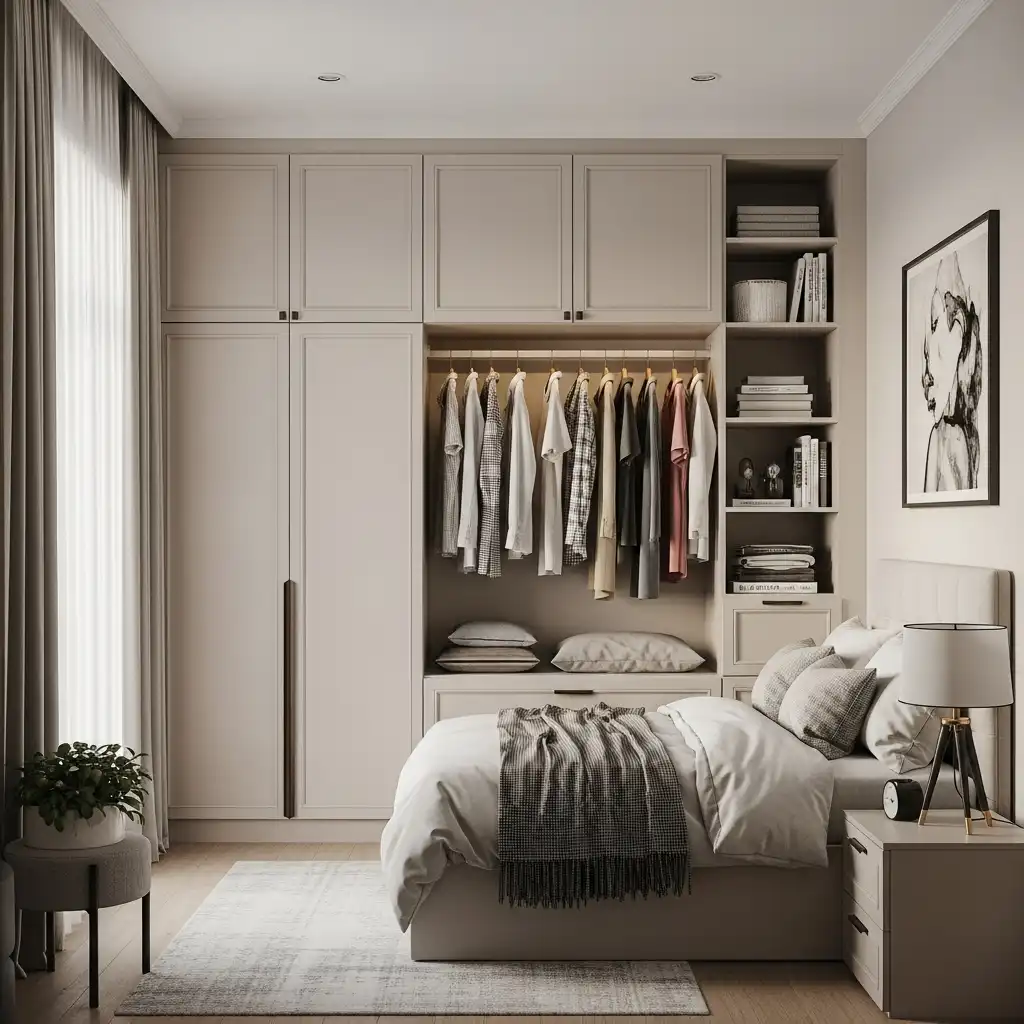 Ceiling-Height Wardrobe