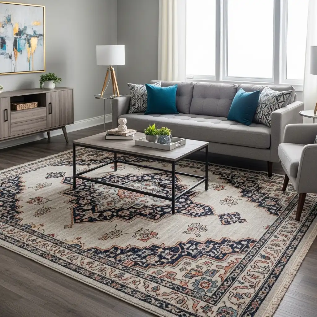 Eye-Catching Statement Rug