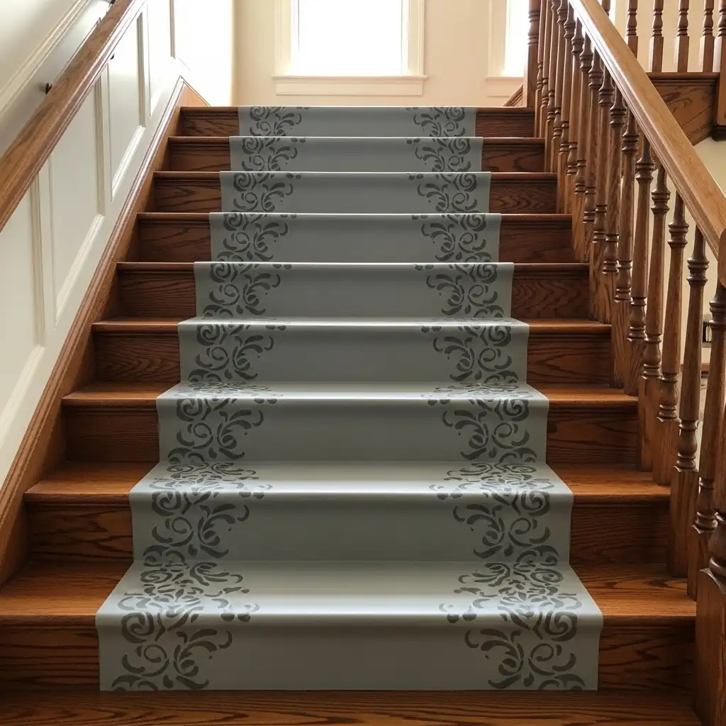 Painted Stair Runner