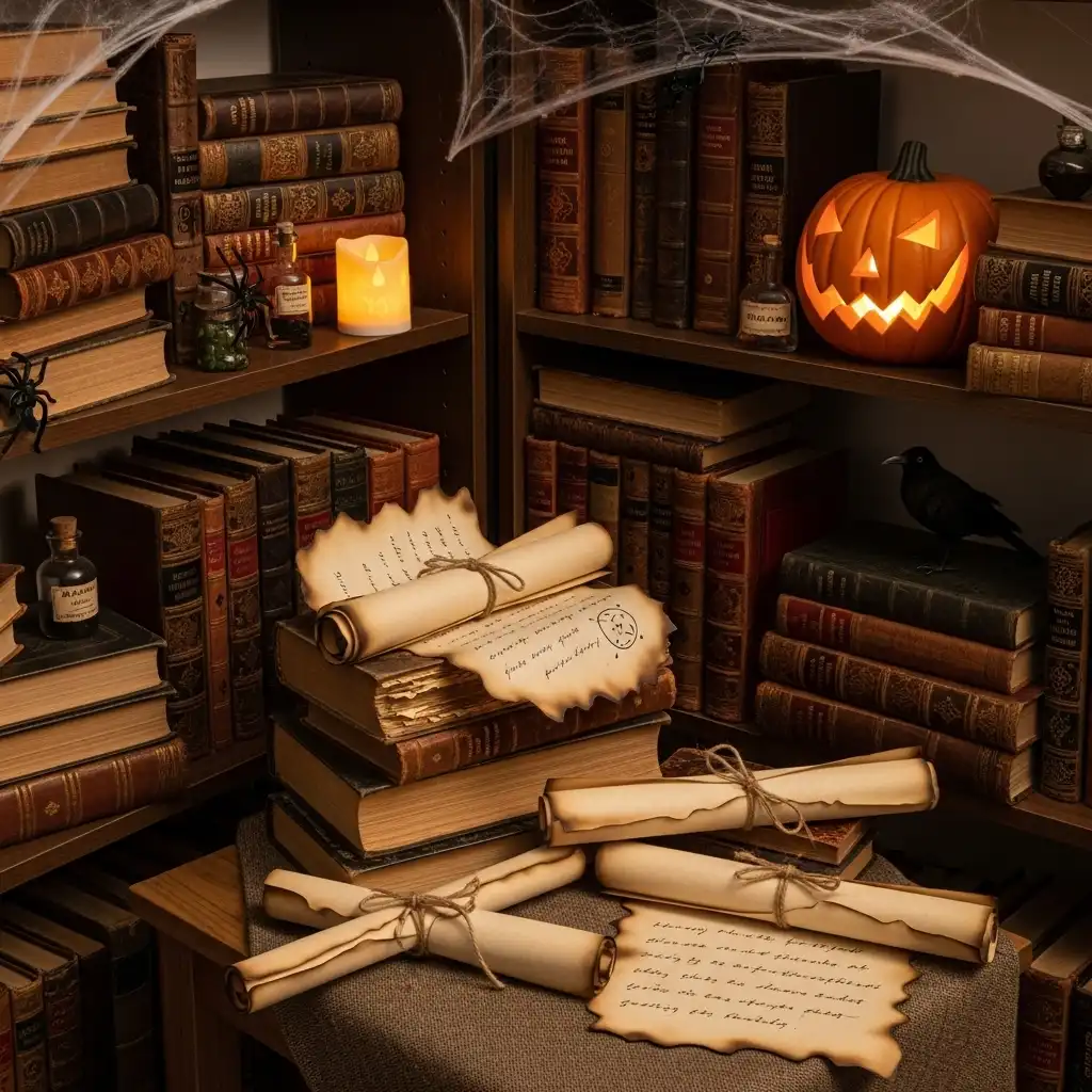 Old Books and Scrolls