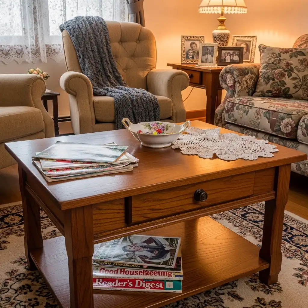 The Grandmacore Coffee Table