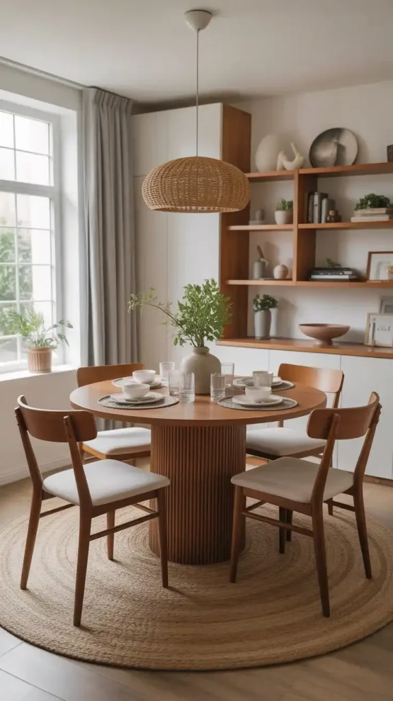 Benefits of a round dining table