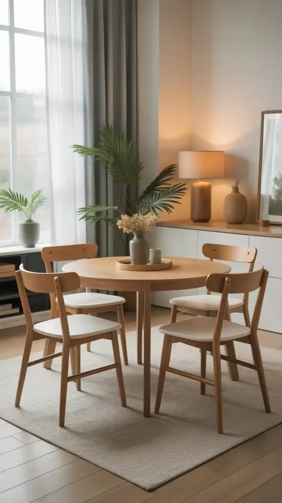 Pre-assembled dining furniture