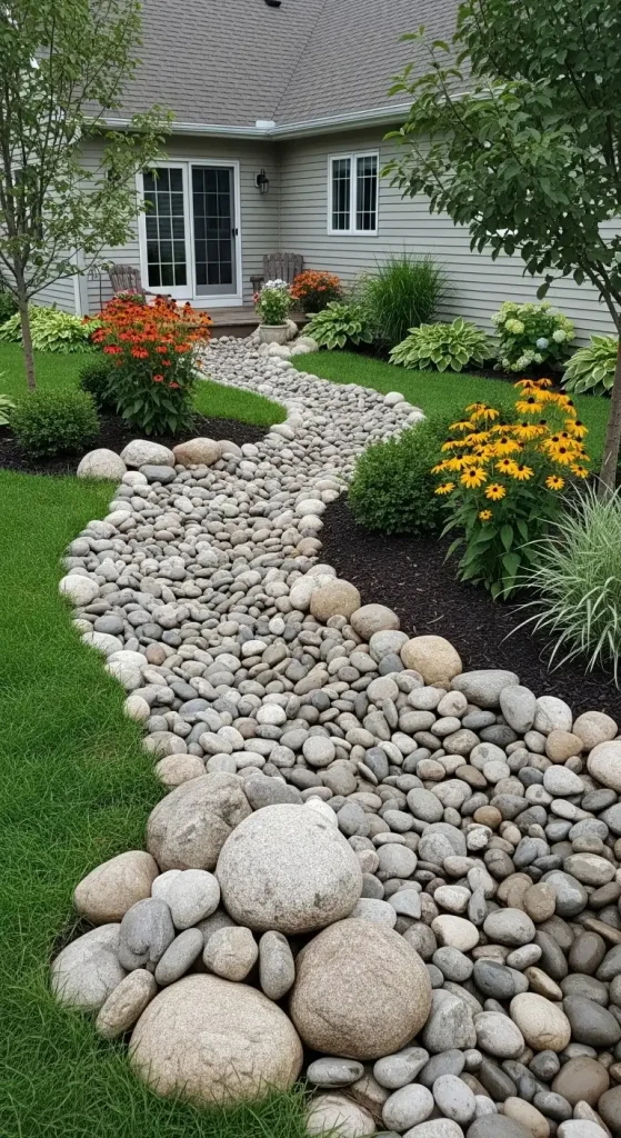 River Rocks Landscape Drainage Solutions