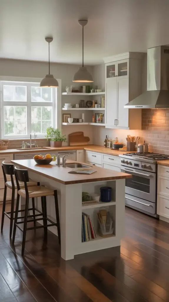 Kitchen Island and Peninsula