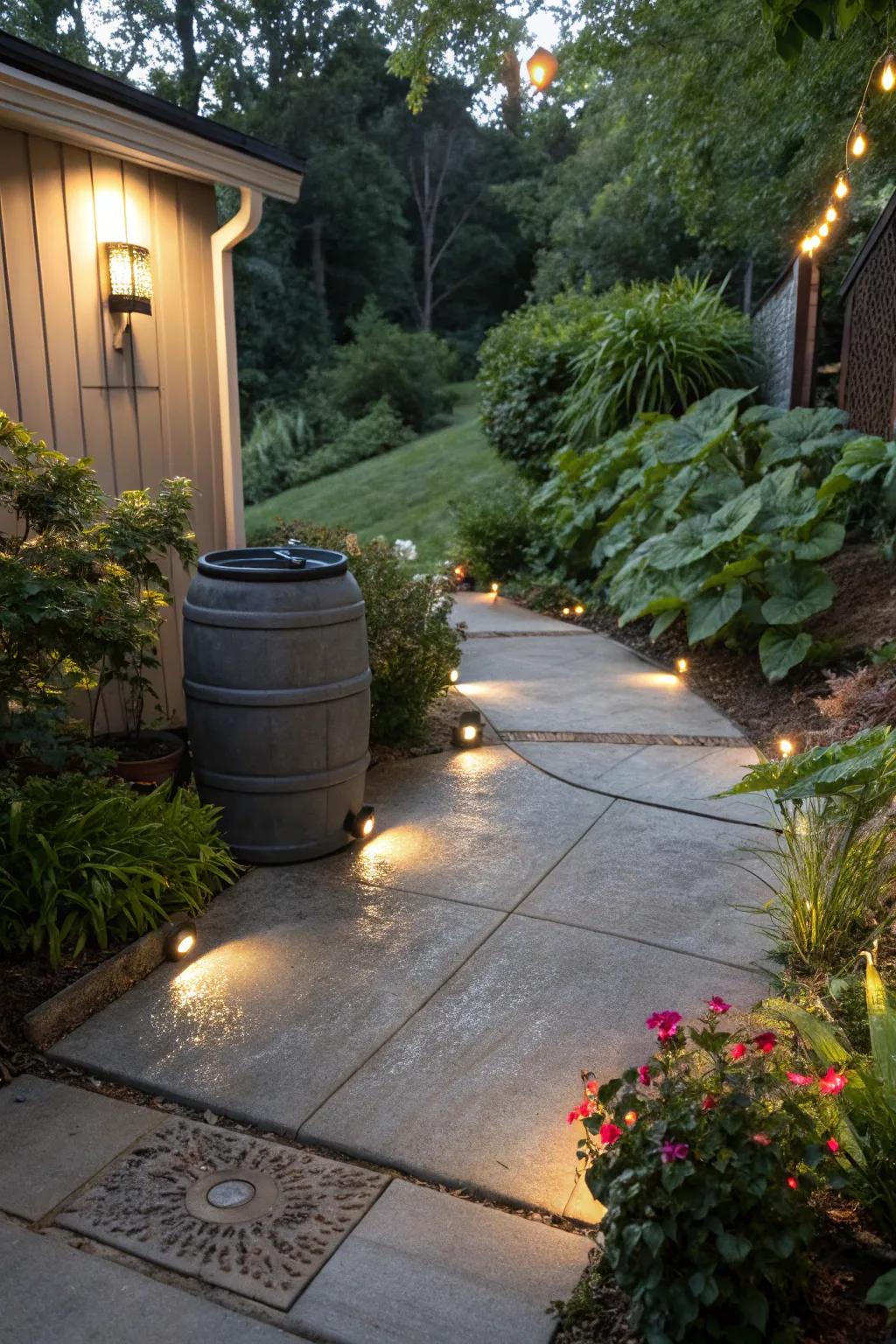 Eco-conscious design features combine utility with aesthetics.