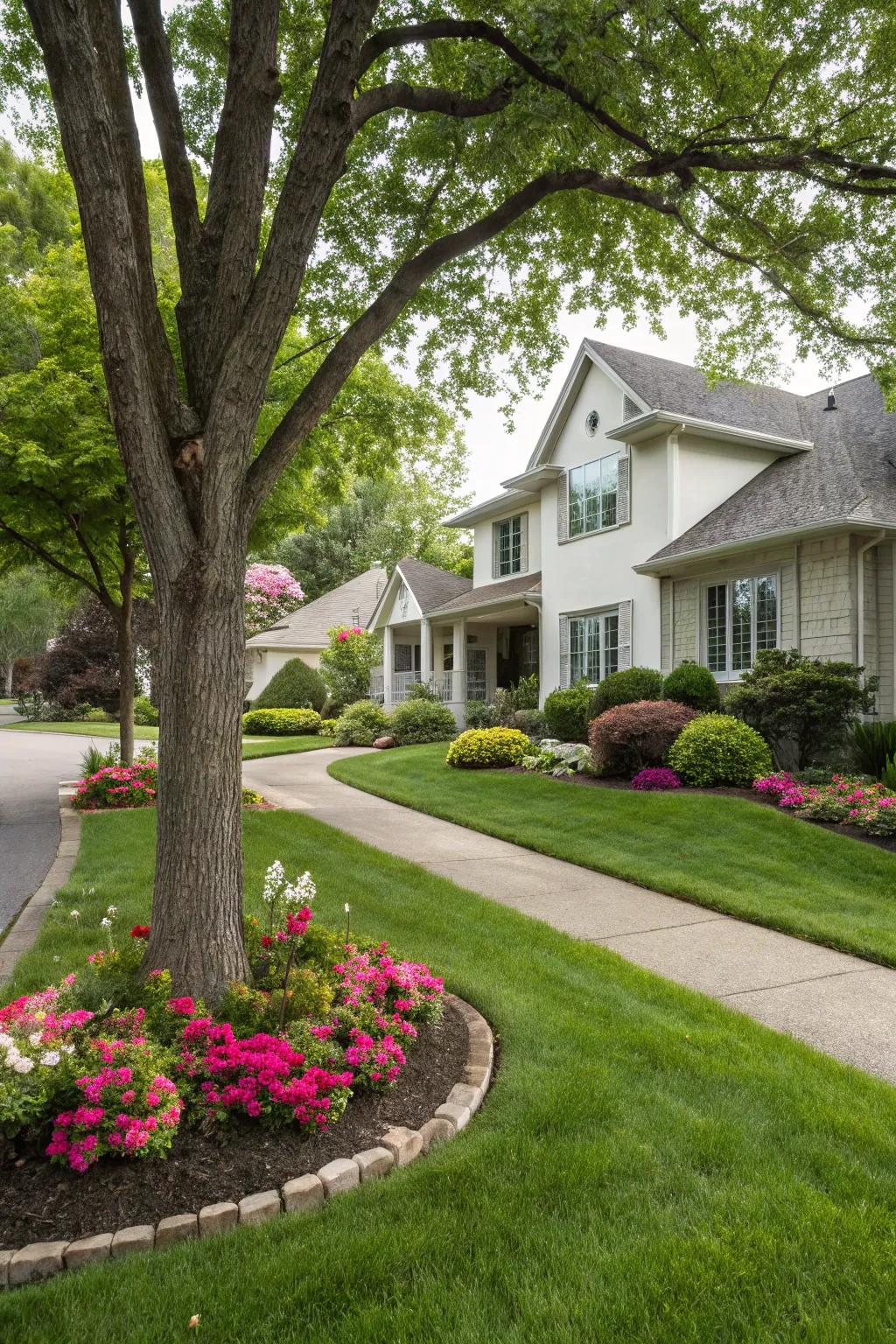 Trees can significantly enhance your home's curb appeal.