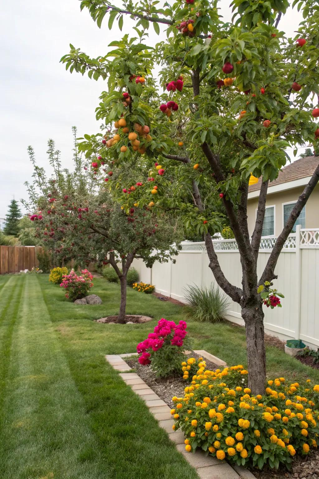 Fruit trees add beauty and a tasty bonus to your landscape.