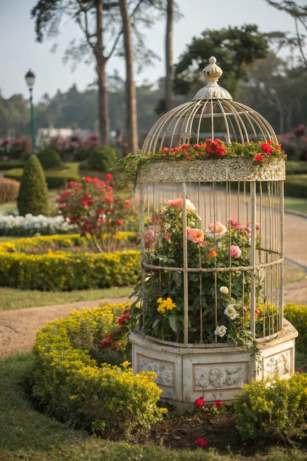 Unexpected art pieces add personality and charm.