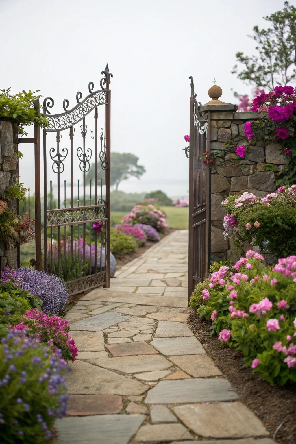Create a welcoming journey with a beautifully designed pathway.