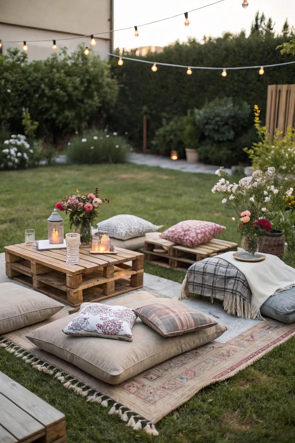 Comfortable seating arrangements make dining and activities more enjoyable.