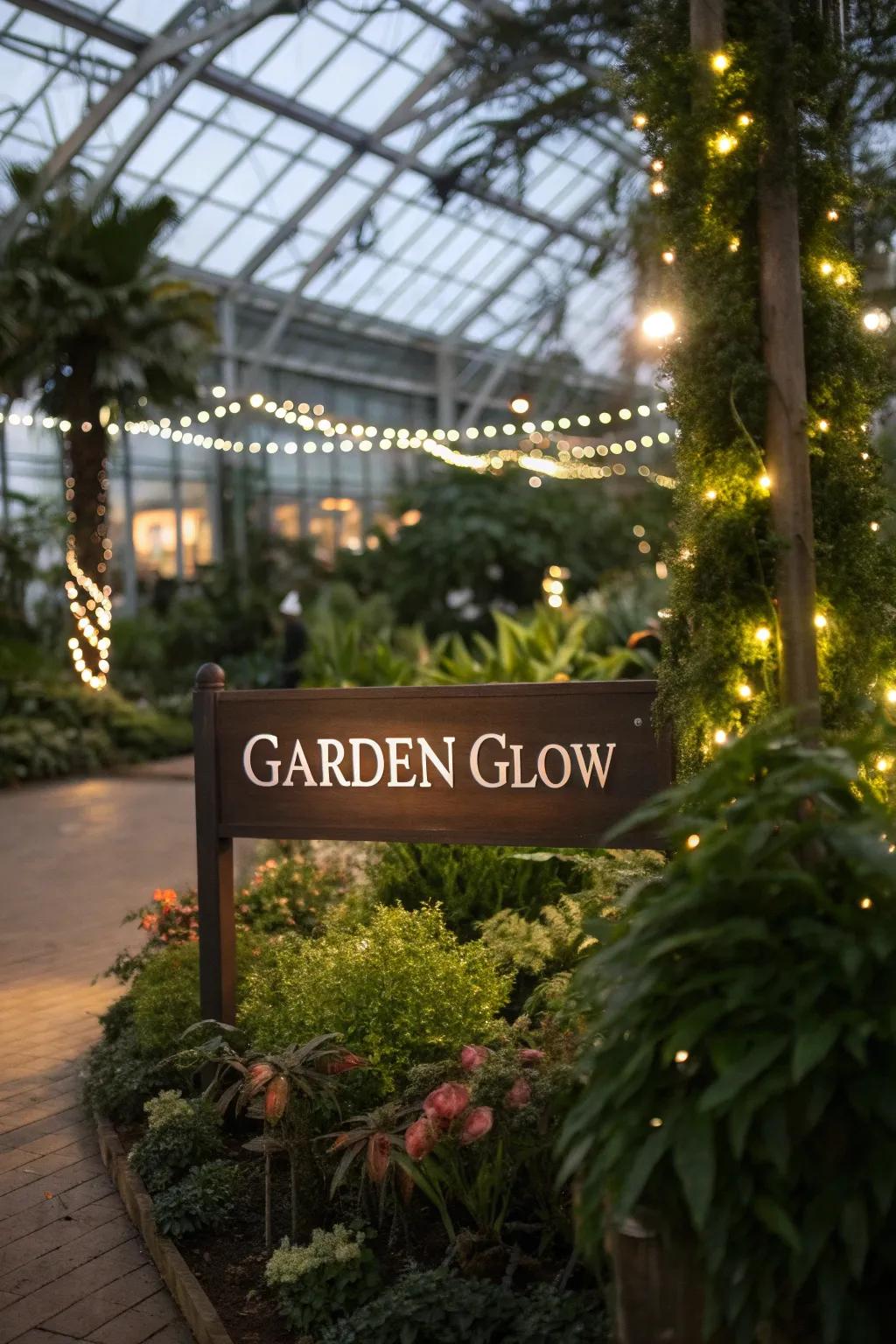 Illuminate your space with a name that shines bright.