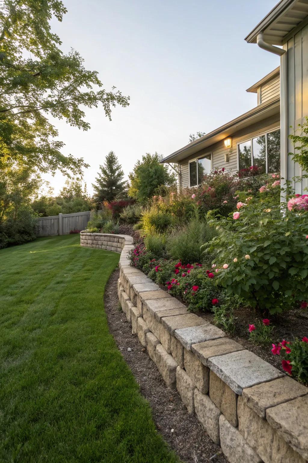 A secret garden path adds intrigue and charm to your landscape.