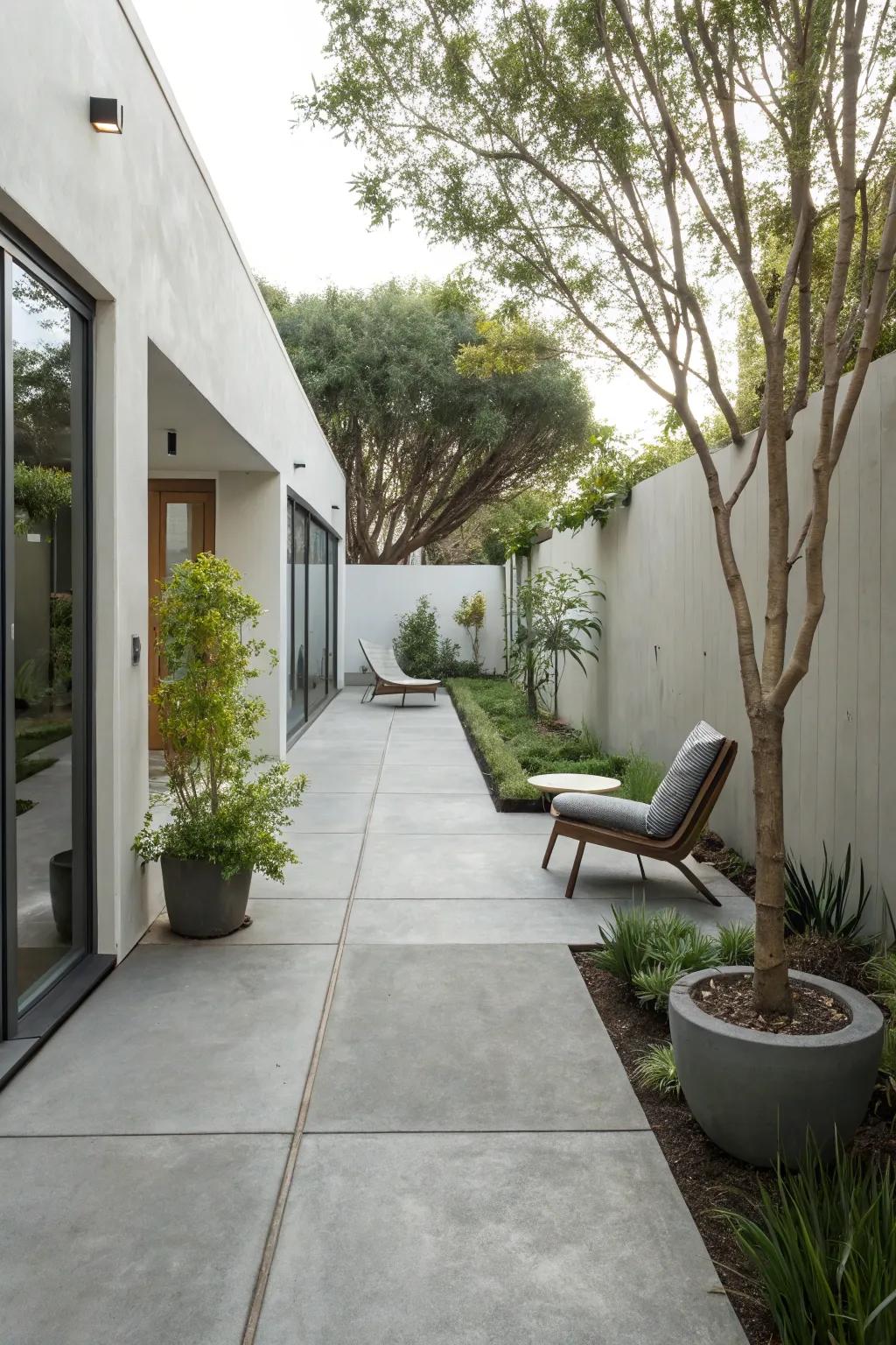 Clean lines and smooth surfaces define modern minimalism.