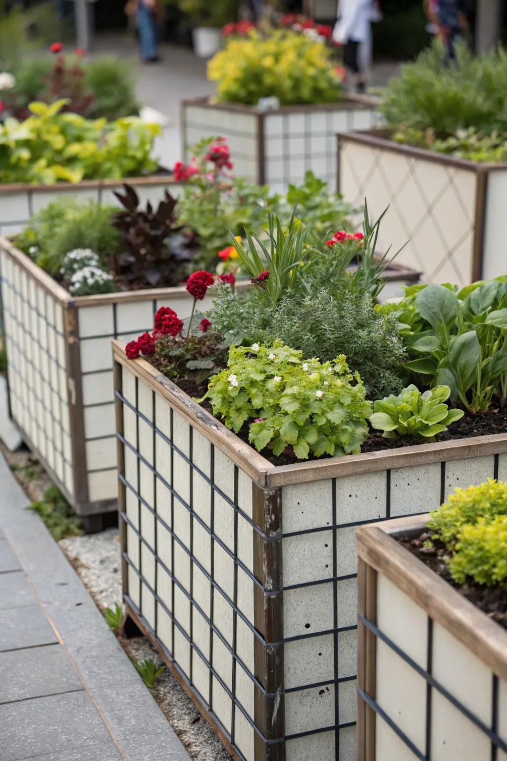 Containers bring greenery to tight or unique spaces.
