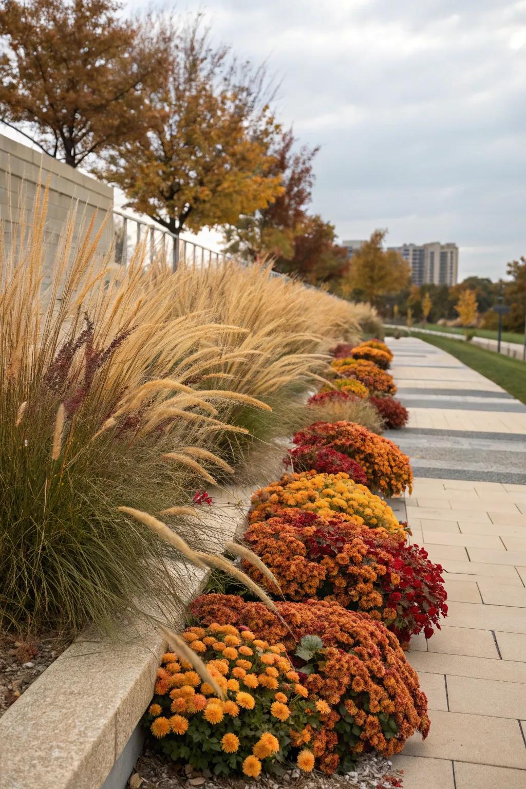 Use layers to add depth to your flower beds.
