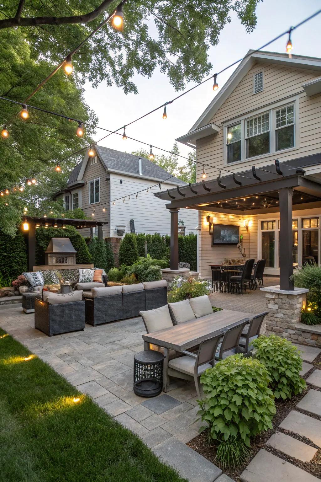 Comfortable and durable outdoor furniture in a Milwaukee setting.