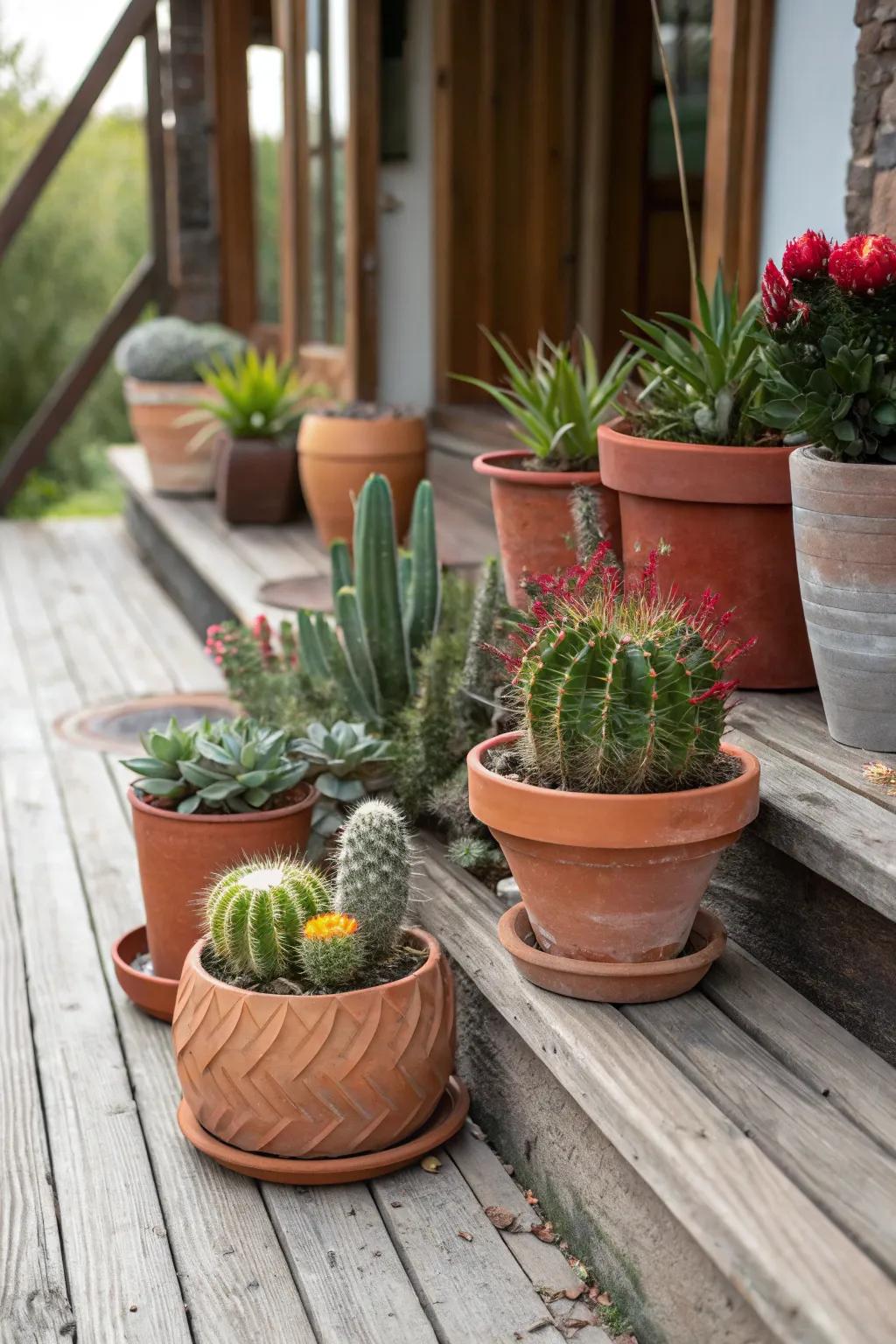 Desert plants bring a touch of the wild Southwest to your home.
