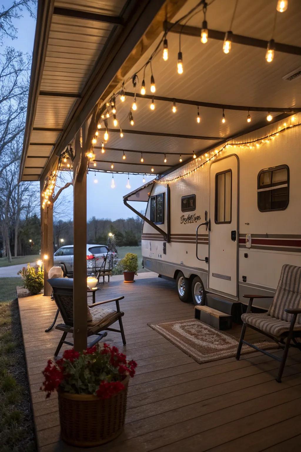 Dome lights deliver classic and even lighting.