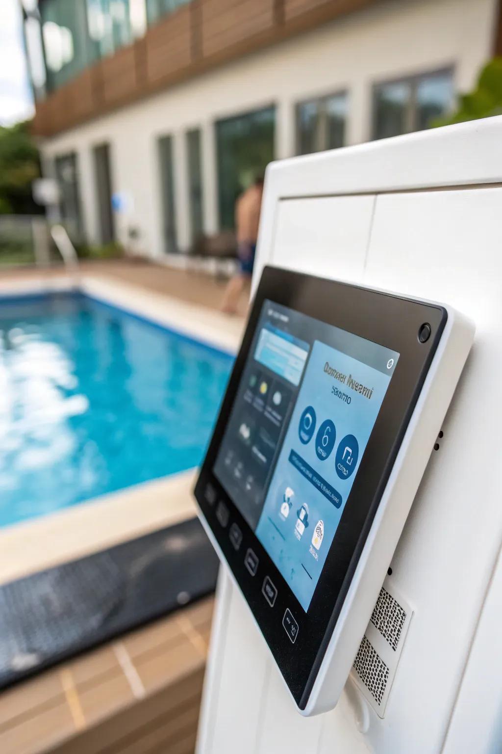 Smart technology makes managing your pool easy and efficient.