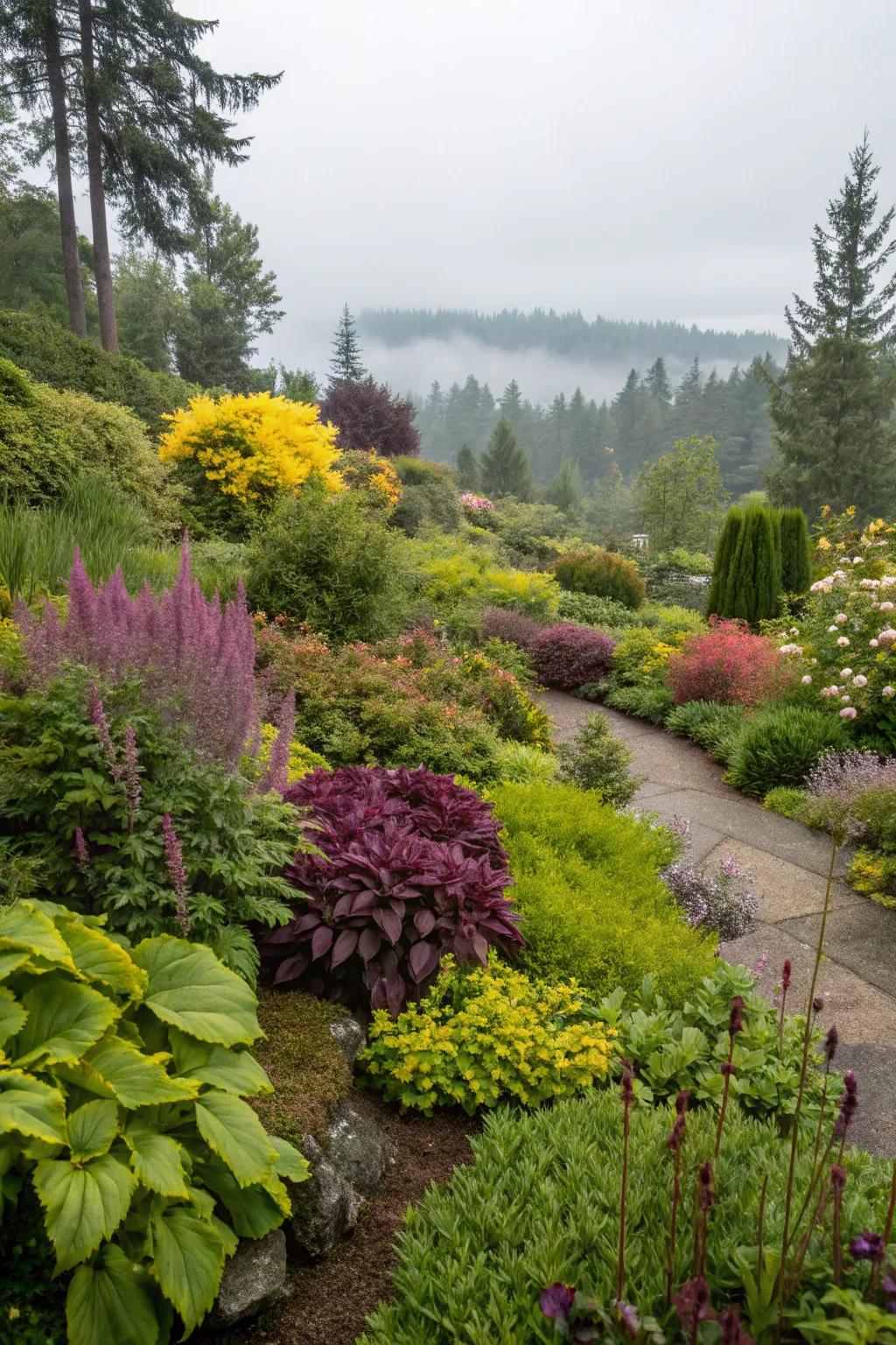 Colorful foliage brings life and diversity to your garden.