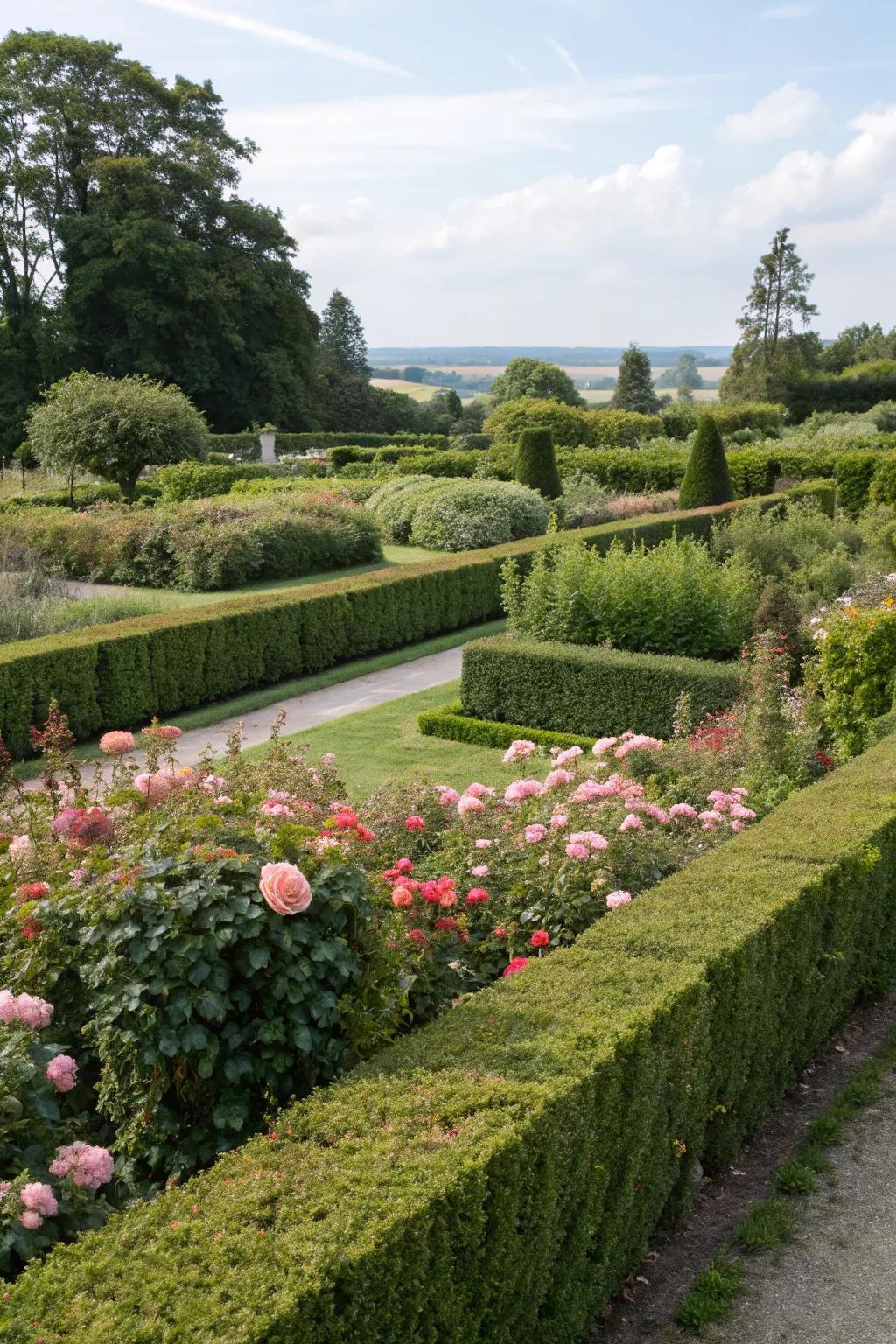 Natural plant borders create a seamless transition in landscapes.