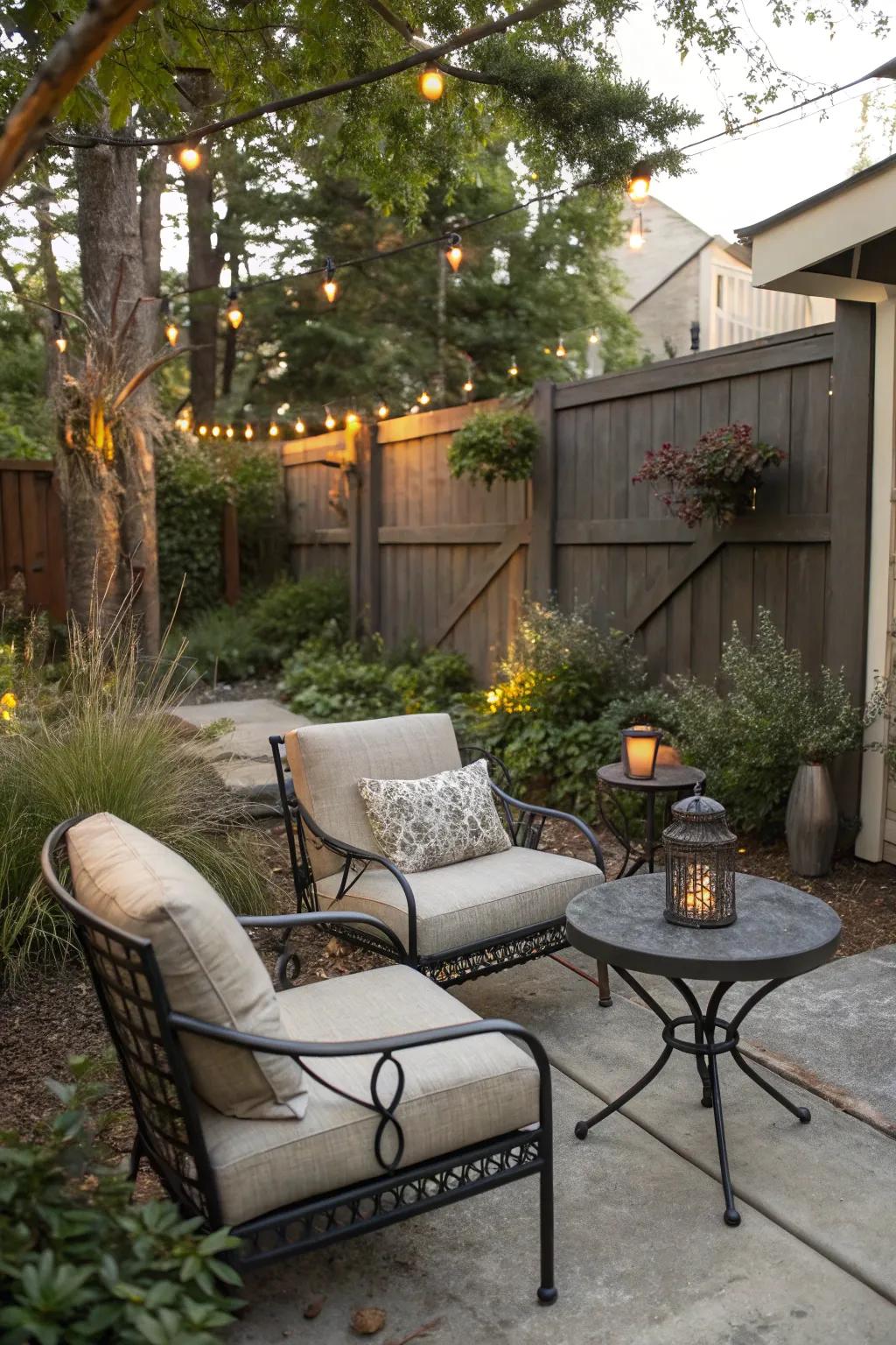 Cozy nooks invite relaxation and comfort.