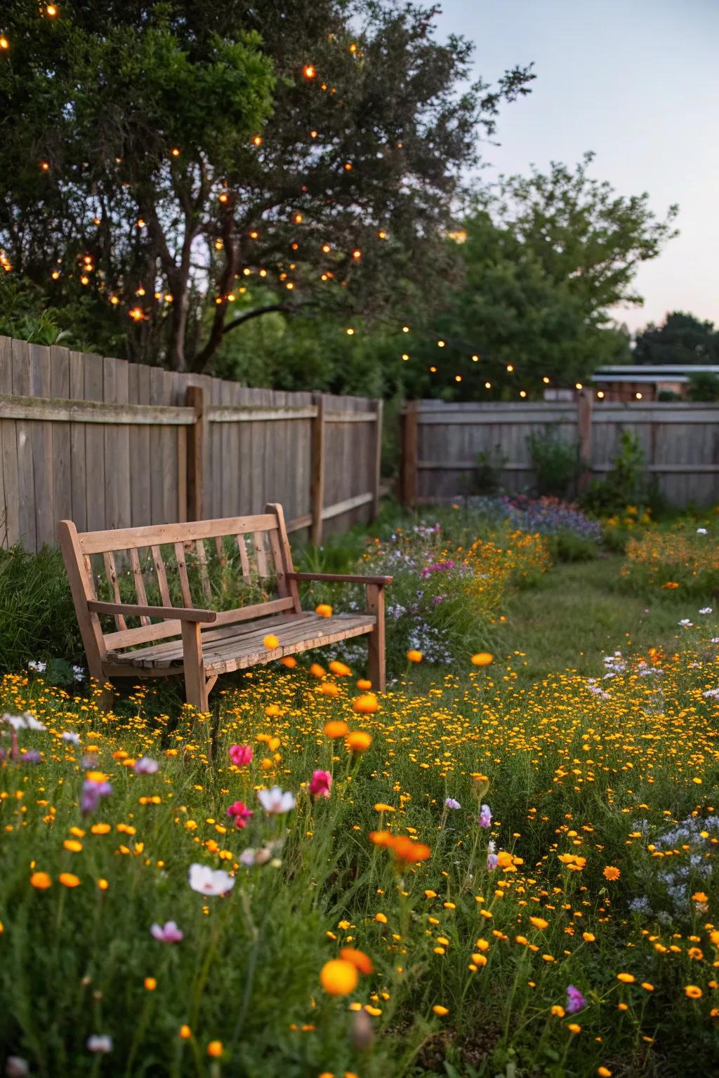 A magical spot for enjoying fireflies.