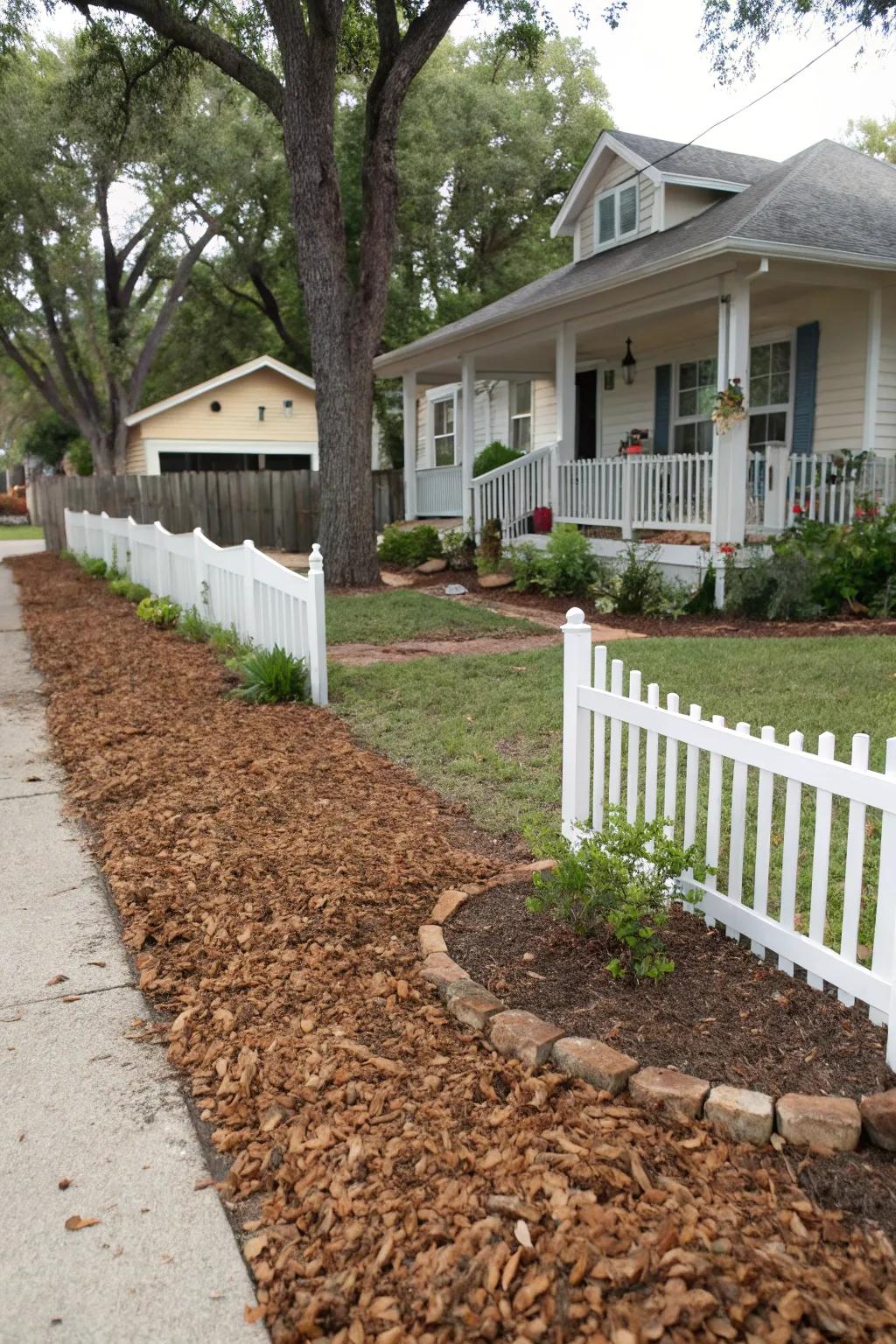 Pecan shell mulch is sustainable and effective