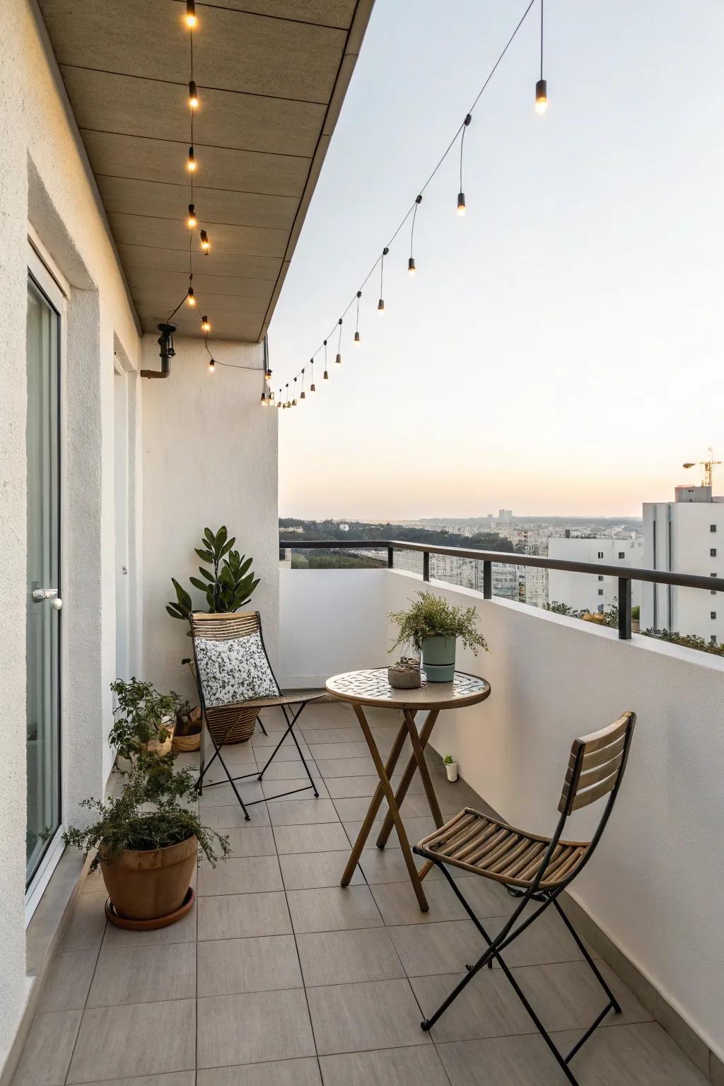 A minimalist design enhances the sense of peace.