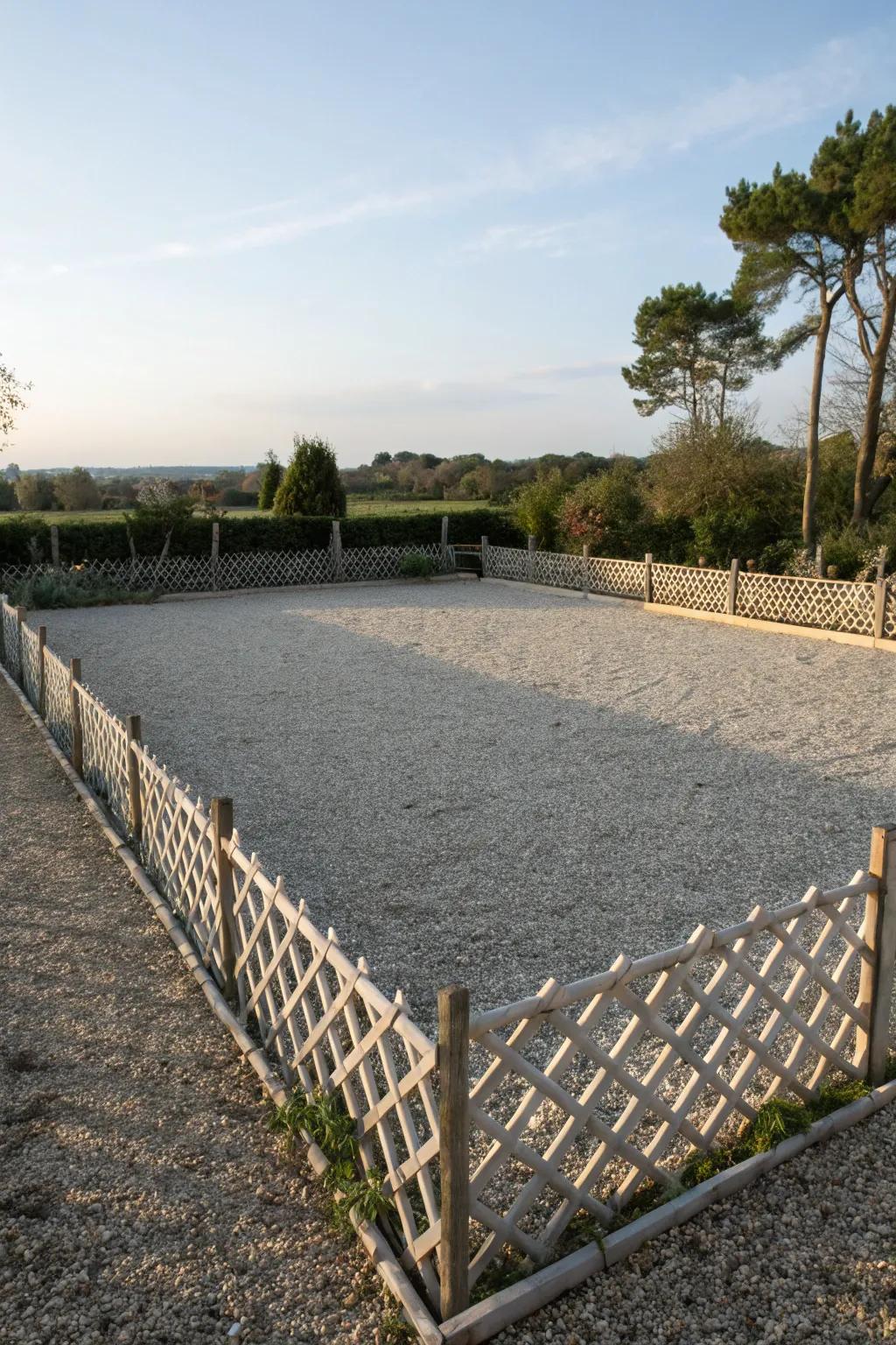 Budget-friendly fencing options to secure your dog-friendly yard.