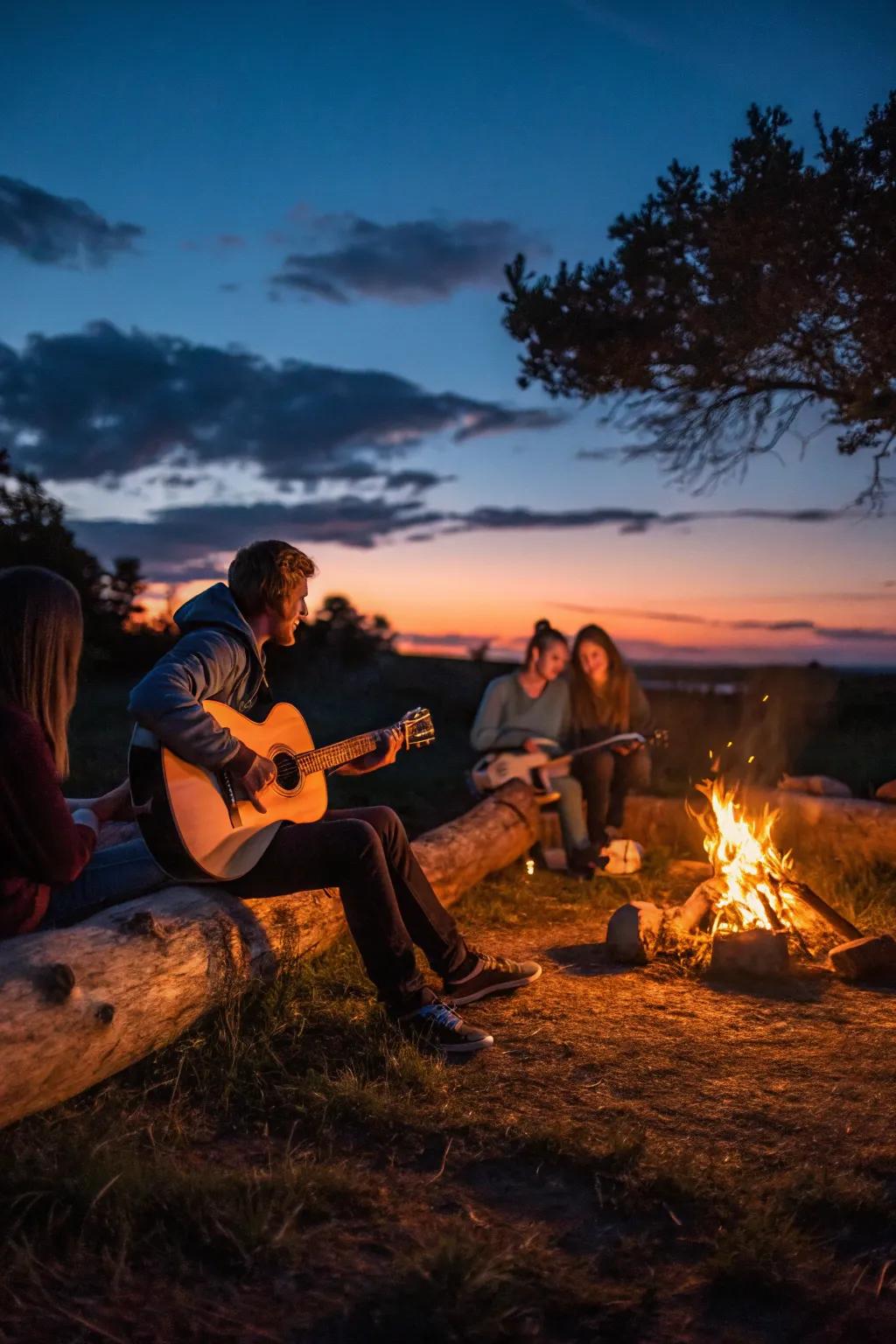 Surprise entertainment adds an unforgettable element to your bonfire party.