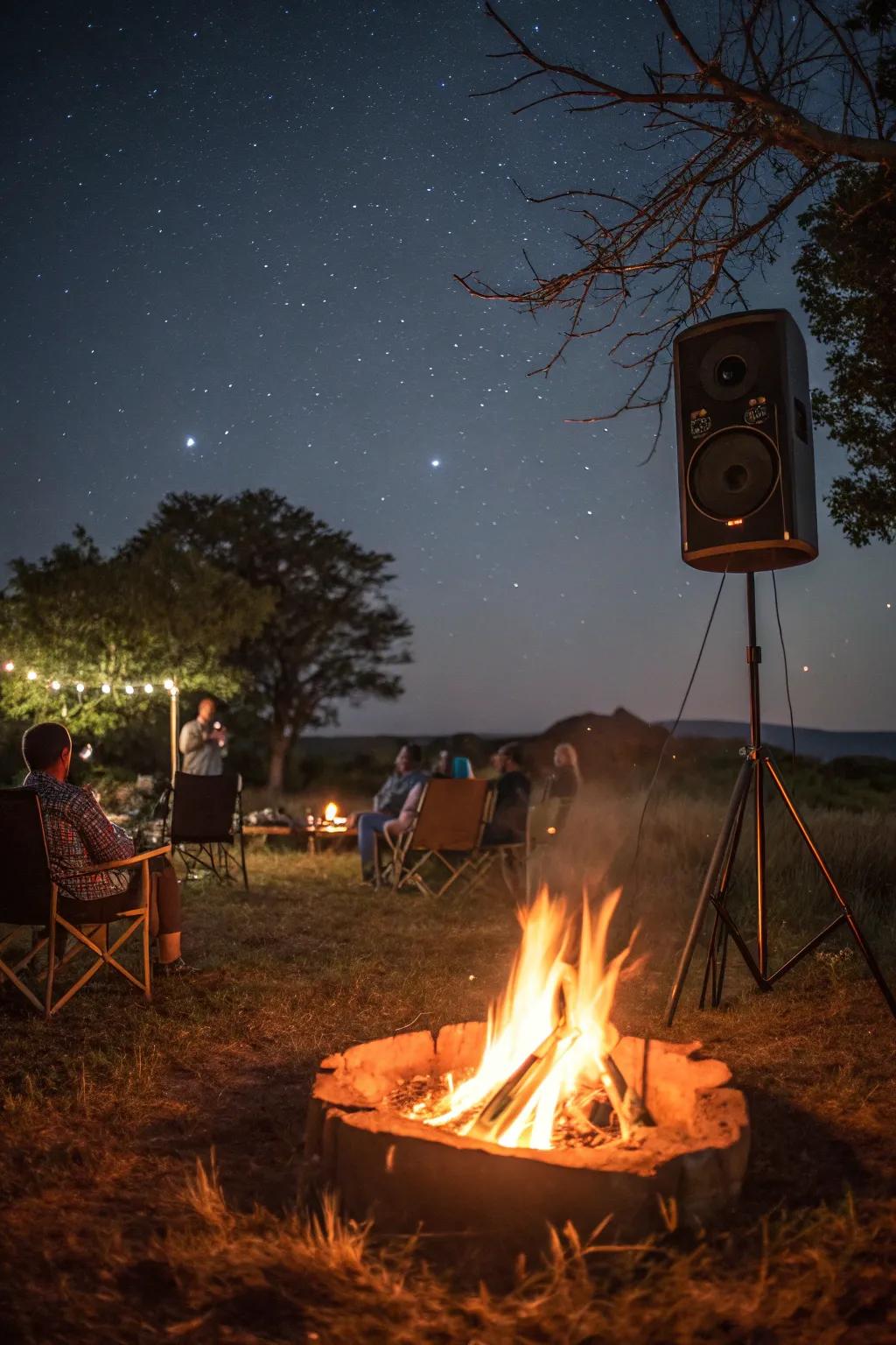 A well-chosen playlist provides the perfect soundtrack to your bonfire.