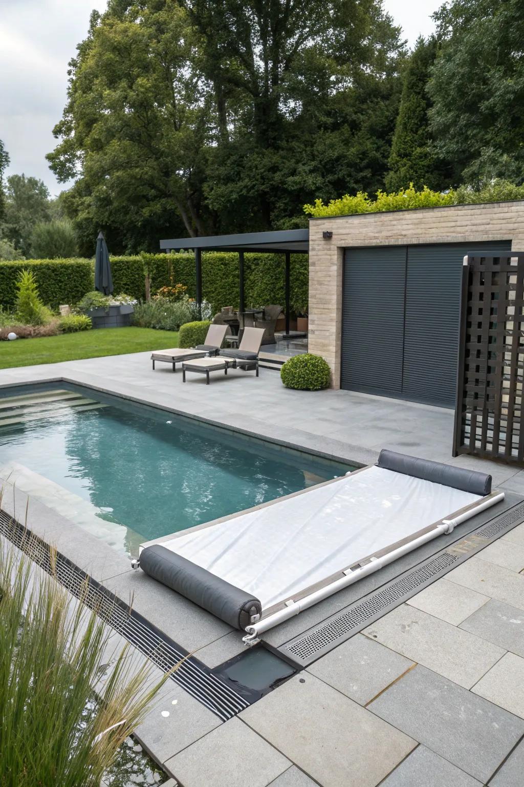 Sustainability meets style with smart pool covers.