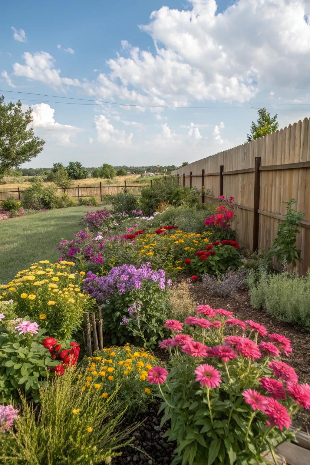Perennials bring dependable, recurring bursts of color.