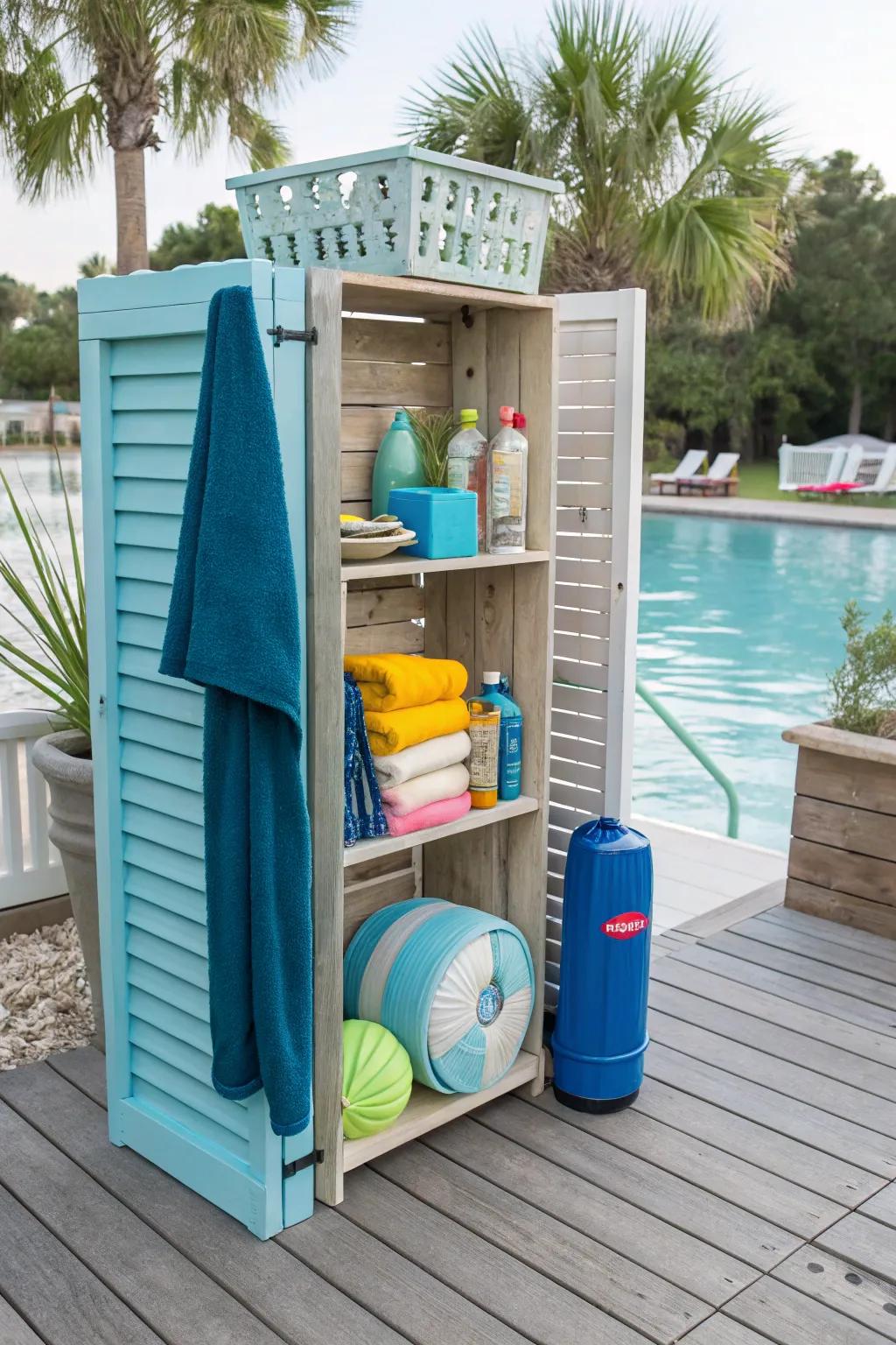 Unique storage solutions crafted from recycled materials.