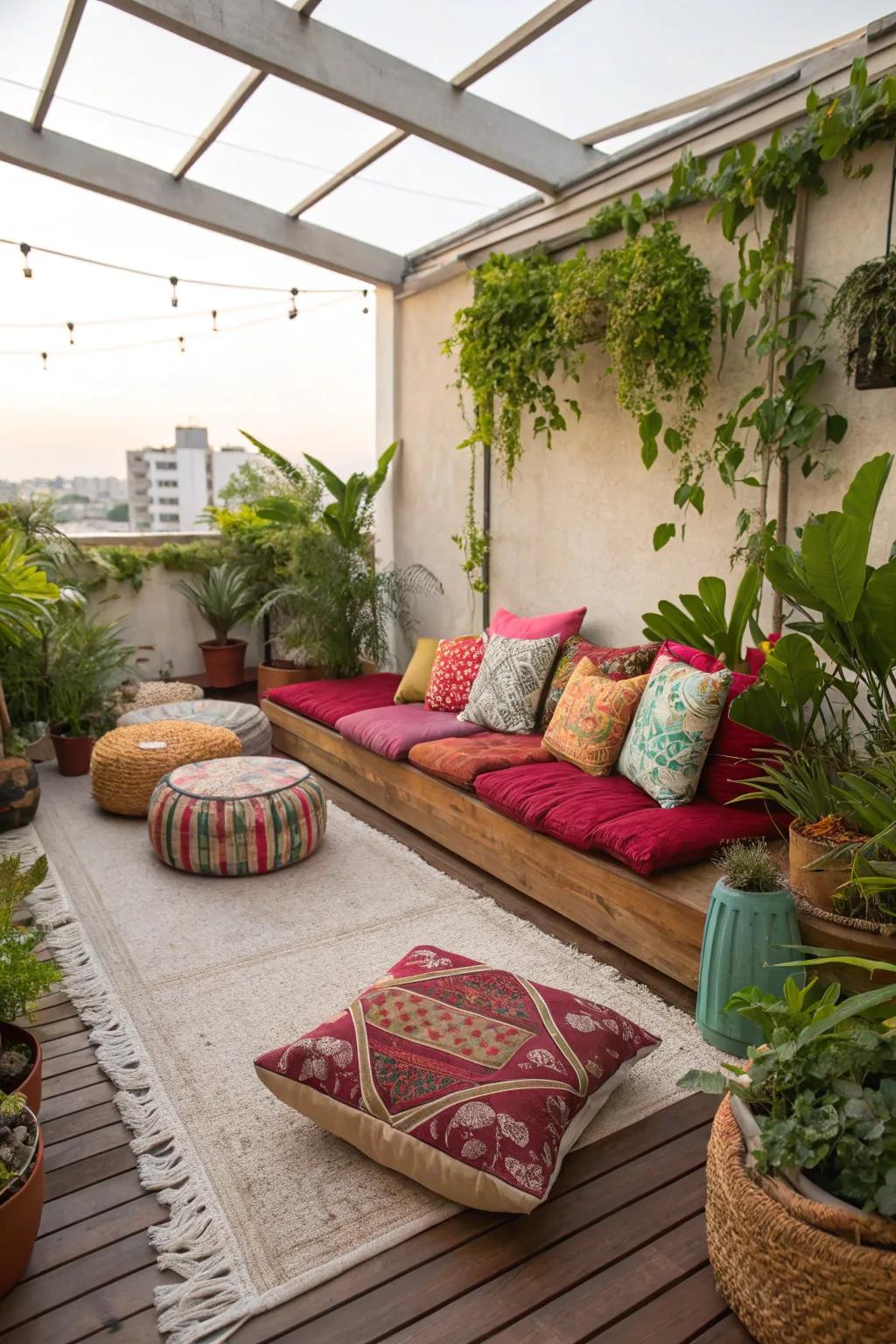 A cozy nook perfect for relaxation and enjoying the view.