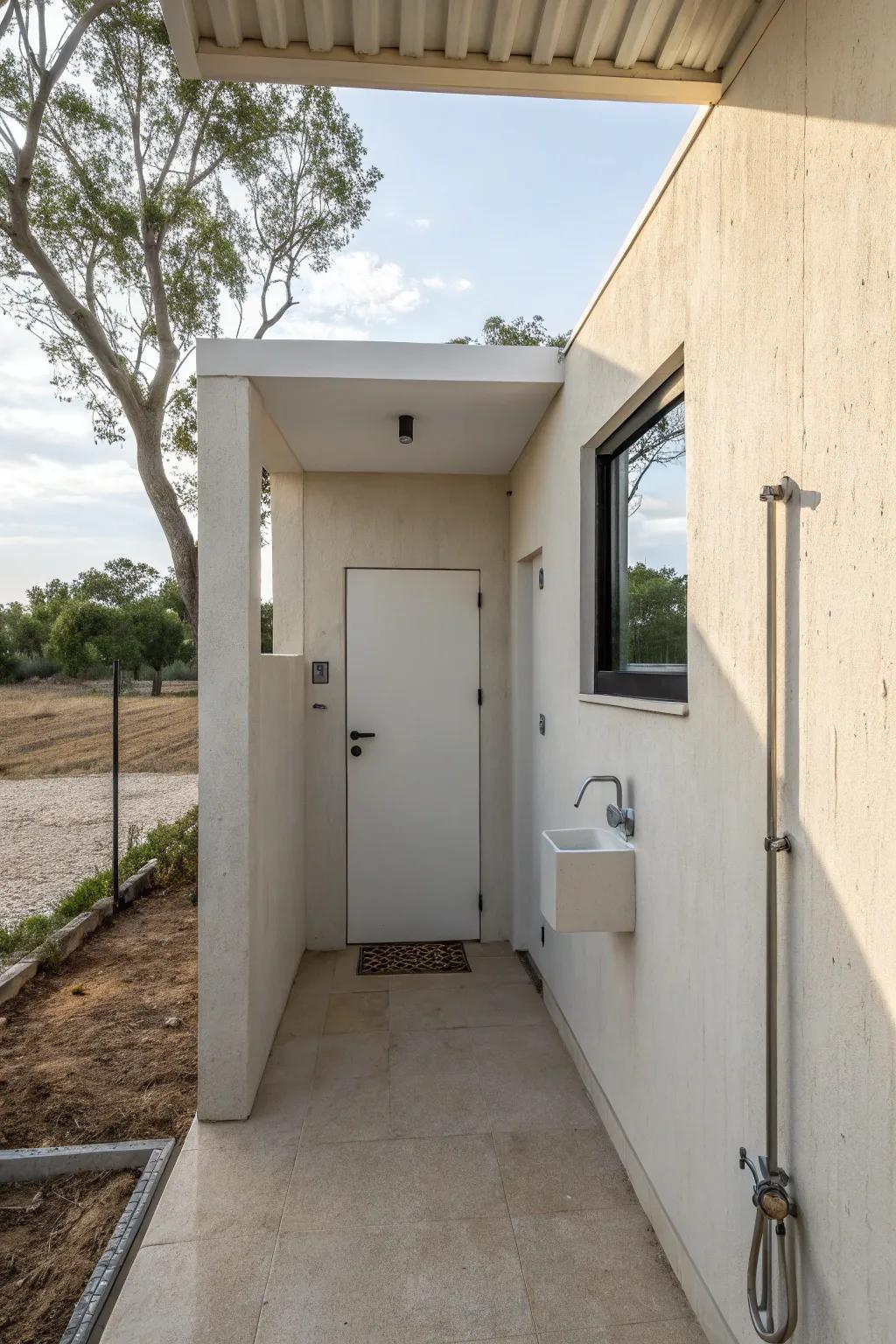 Minimalist design for clean, clutter-free spaces.