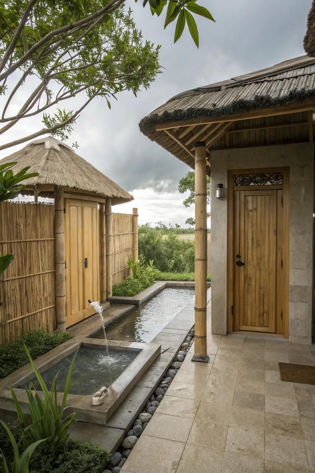 Zen-inspired design for peace and calm.