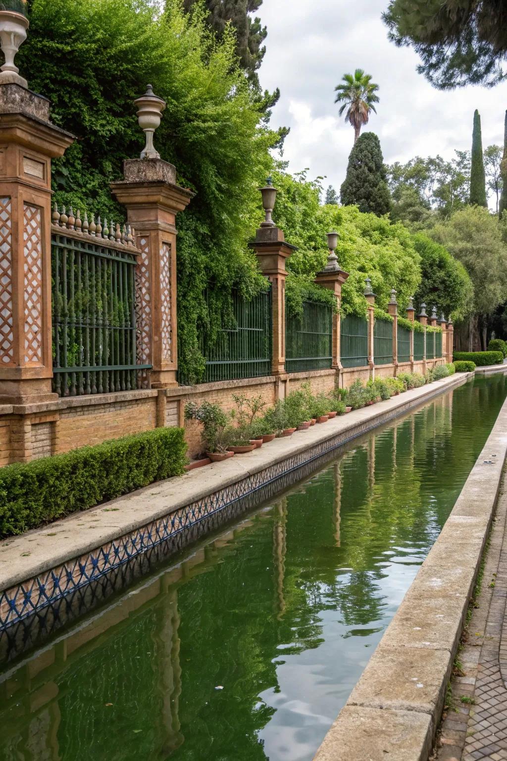 Water features bring serenity and beauty.