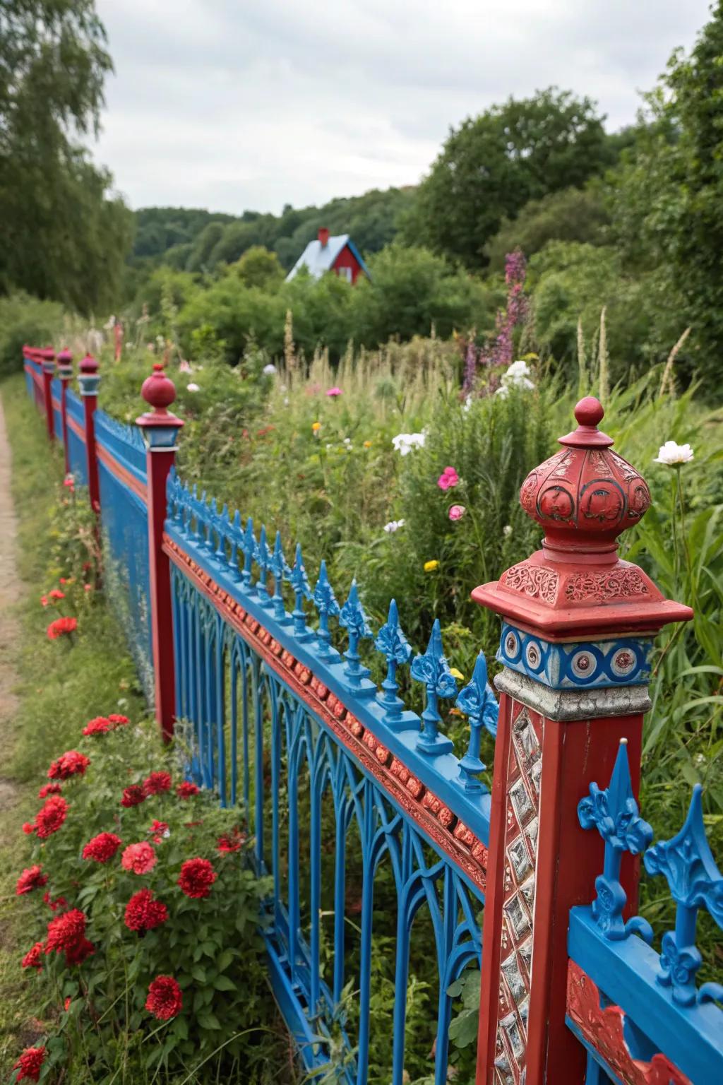 Vibrant paints bring lively energy.