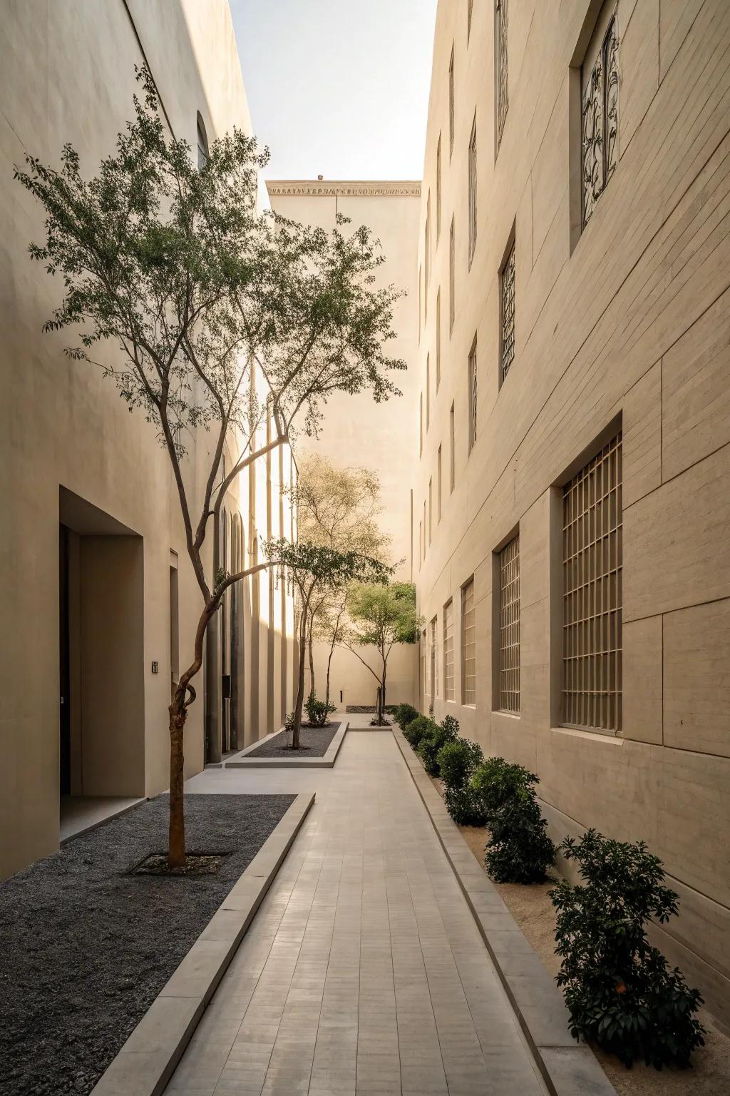 Achieve elegance with a minimalist monochrome palette.