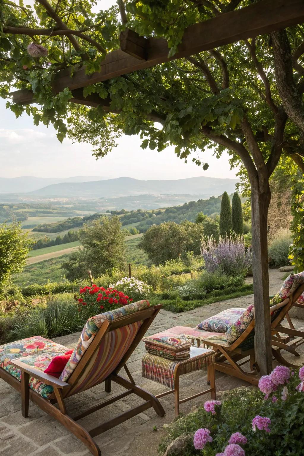 Lounge chairs offer a luxurious seating option perfect for relaxation.